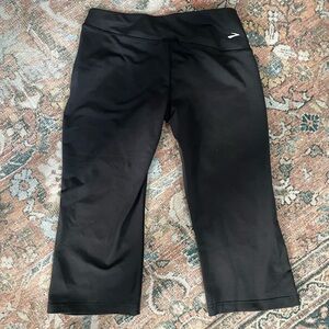 Brooks Black Leggings for Active Comfort